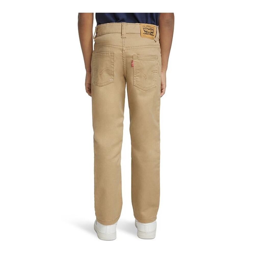Levi's 511 Khaki Slim-Fit Sueded Twill Pants Jeans Boys - Picture 6 of 10